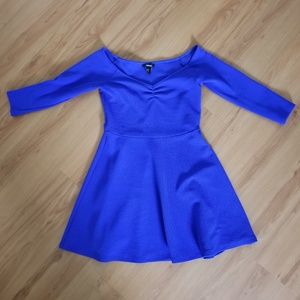 🙏SOLD🙏Electric blue mini dress
